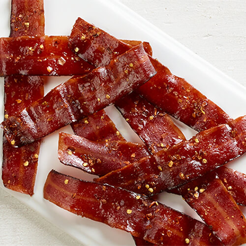 Candied Turkey Bacon
