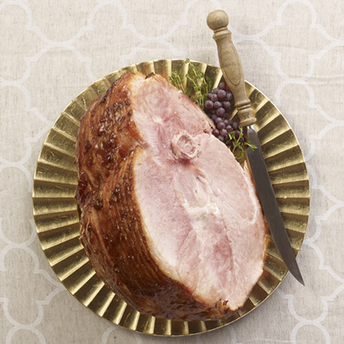 Cranberry Orange Glazed Ham