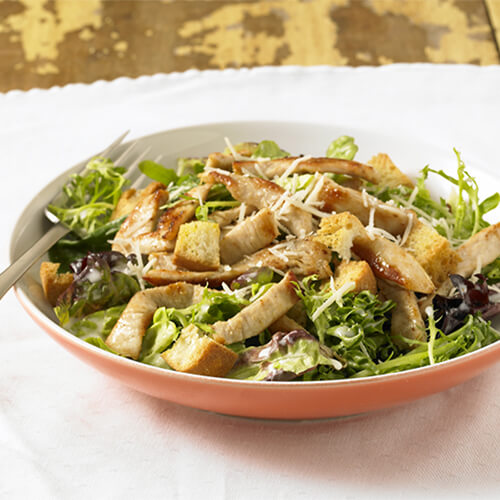 Easy Turkey Caesar Salad