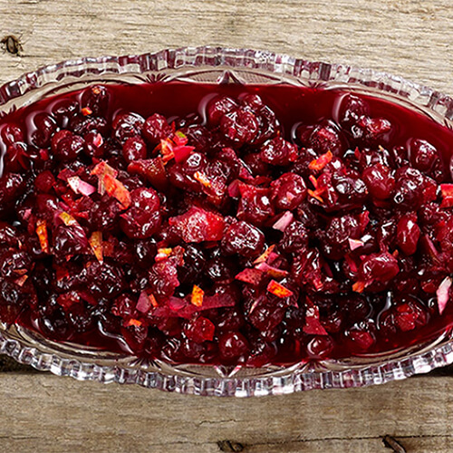 Kaffir Lime and Honey Cranberry Sauce