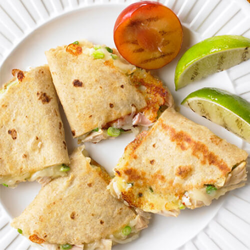 Monterey Turkey Quesadillas