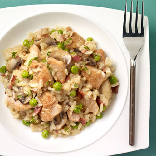 Turkey & Mushroom Risotto