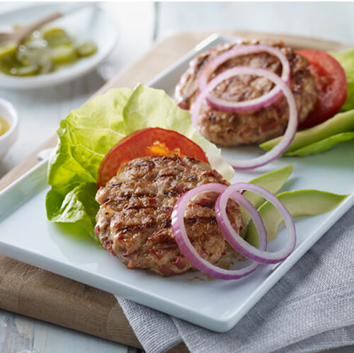 Turkey Bacon Burgers