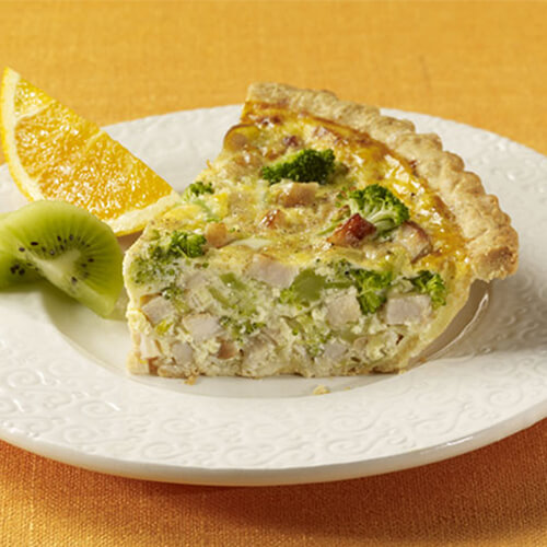 Turkey Spinach Quiche JENNIEO® Recipes