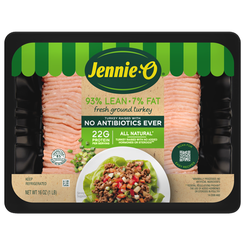 JENNIE-O® Lean Ground Turkey – Raised With No Antibiotics Ever