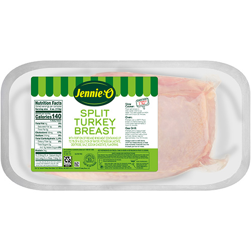 split turkey breast container