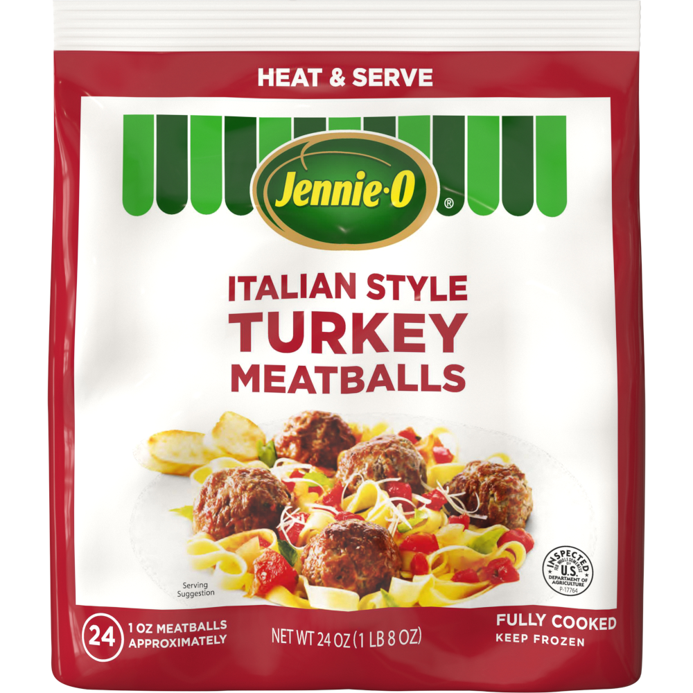 JENNIE-O® Fully Cooked Italian Style Turkey Meatballs