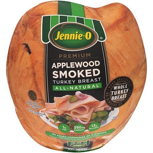 Jennieo applewood smoked turkey breast