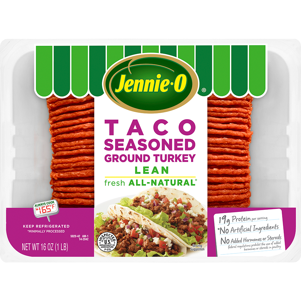JENNIE-O® Lean Taco Seasoned Ground Turkey