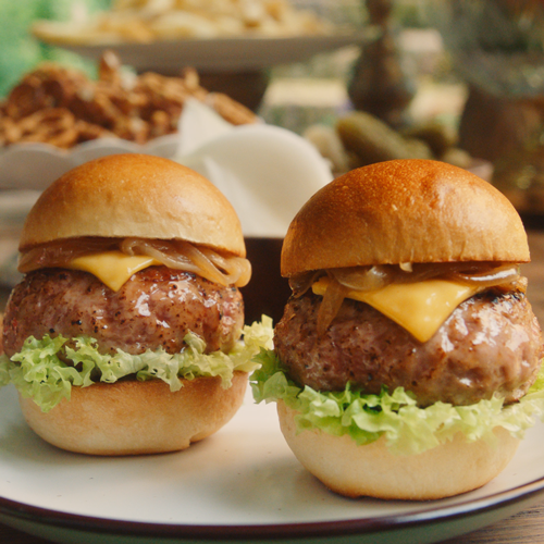 Turkey Butter Burger Sliders