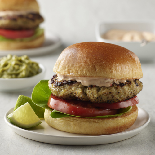 Jennieo guacamole chicken burgers