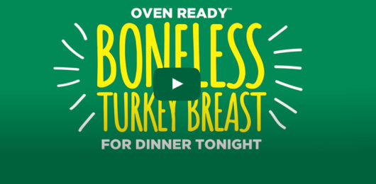 VIDEO – JENNIE-O® OVEN READY® Boneless Turkey Breast for Dinner Tonight