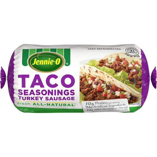 Jennieo taco seasonings turkey sausage