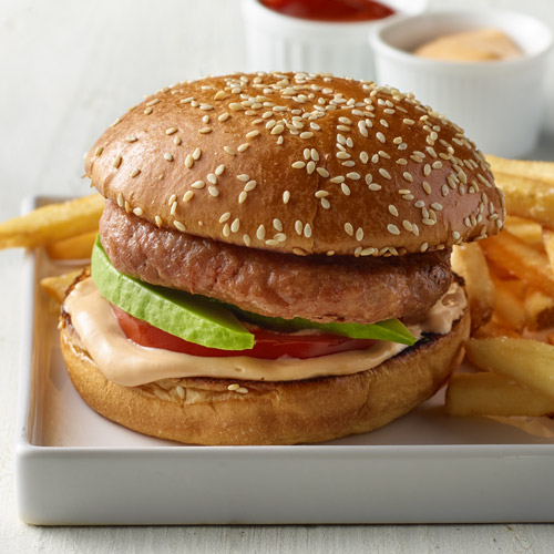 air fryer chipotle turkey burger