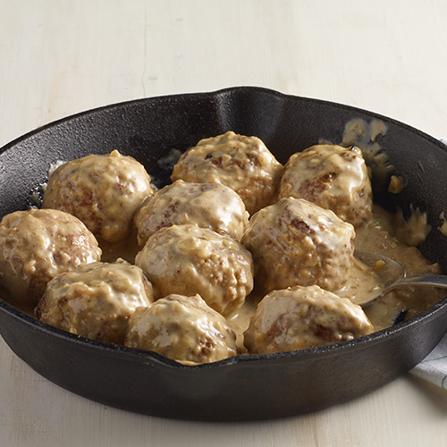 Tender Turkey Swedish Meatballs