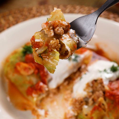 Ground Turkey Cabbage Rolls