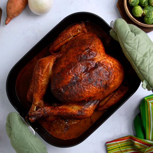 Roasted Adobo Marinated Turkey