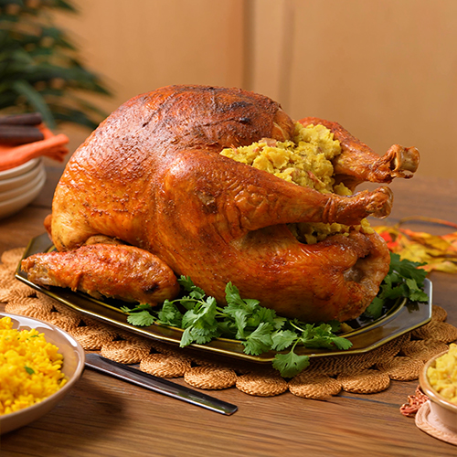 Turkey with Mofongo Stuffing